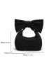 Bow Decor Hobo Bag