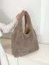 Minimalist Fluffy Shopper Bag