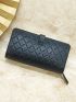 Quilted Long Wallet