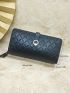 Quilted Long Wallet