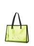 3pcs Bag Set Tote Shoulder Bag Purse Clear Design