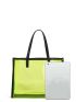 3pcs Bag Set Tote Shoulder Bag Purse Clear Design