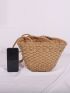 Minimalist Straw Bag