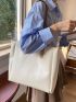 Minimalist Shoulder Tote Bag