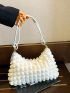 Ring Linked Ruched Bag