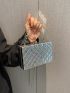 Mini Metallic Box Bag