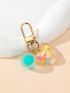 Ball & Heart Design Bag Charm