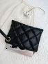 Argyle Quilted Square Bag