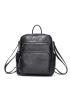 Multi Zipper Functional Backpack