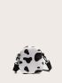 Mini Cow Pattern Square Bag