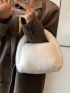 Minimalist Fluffy Square Bag