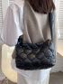 Quilted Hobo Bag