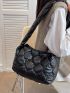 Quilted Hobo Bag