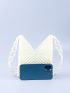 Mini Faux Pearl Decor Shoulder Bag