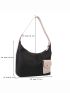 Pocket Front Hobo Bag