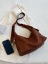 Minimalist Reversible Hobo Bag