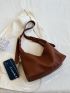 Minimalist Reversible Hobo Bag