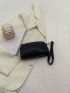 Mini Litchi Embossed Square Bag