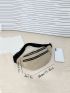 Double Zipper Waist Bag