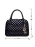 5pcs Argyle Quilted Tote Bag Set, Best Work Bag For Women