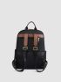 Geometric Decor Functional Backpack