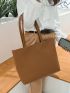 Minimalist Shoulder Tote Bag