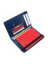 Airplane & Letter Graphic Passport Case