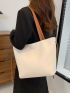 Minimalist Shoulder Tote Bag