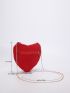 Heart Shaped Chain Novelty Bag