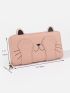 Cartoon Cat Design Long Wallet