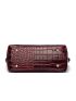 3pcs Crocodile Embossed Top Handle Bag Set