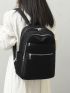 Minimalist Zipper Functional Backpack