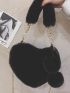 Minimalist Fluffy Chain Novelty Bag