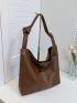 Minimalist Large Capacity Hobo Bag