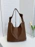 Minimalist Large Capacity Hobo Bag