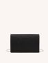 Glitter Design Chain Flap Evening Bag