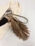 Mini Fringe Decor Flap Novelty Bag