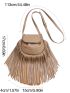 Mini Fringe Decor Flap Novelty Bag