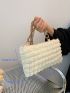 Minimalist Chain Ruched Bag