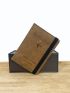 Letter & Airplane Embossed Passport Case