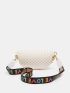 Geometric Pattern Chain Decor Fanny Pack