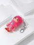 Cartoon Doll Design Bag Charm Keychain Perfect for Women's Handbags & School Bags