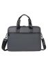 Men Minimalist Double Handle Laptop Handbag Briefcase