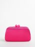 Mini Neon Pink Box Bag