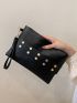 Studded Decor Square Bag