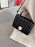 Mini Quilted Flap Square Bag