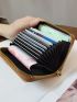 Tree Decor Litchi Embossed Card Holder Multi-Card Card Organizer for Storage Credit Cards