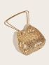 Mini Sequin Chain Bucket Bag