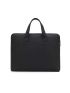 Men Letter Detail Laptop Handbag Briefcase