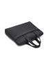 Men Letter Detail Laptop Handbag Briefcase